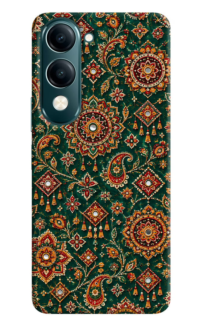 Green Pataka Vivo Y19 5G Hard Case Back Cover by Casekaro