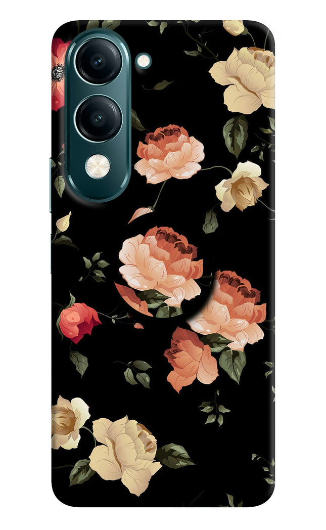 Flowers Vivo Y19 5G Pop Case by Casekaro