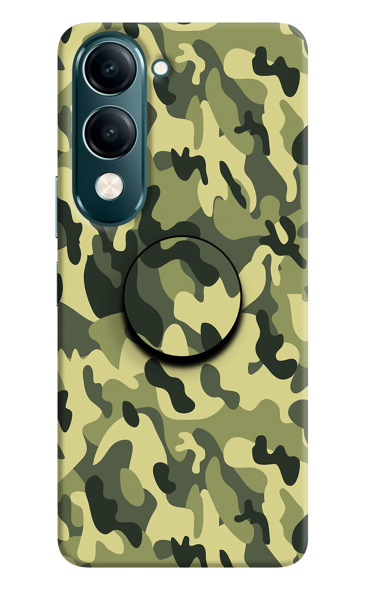 Camouflage Vivo Y19 5G Pop Case