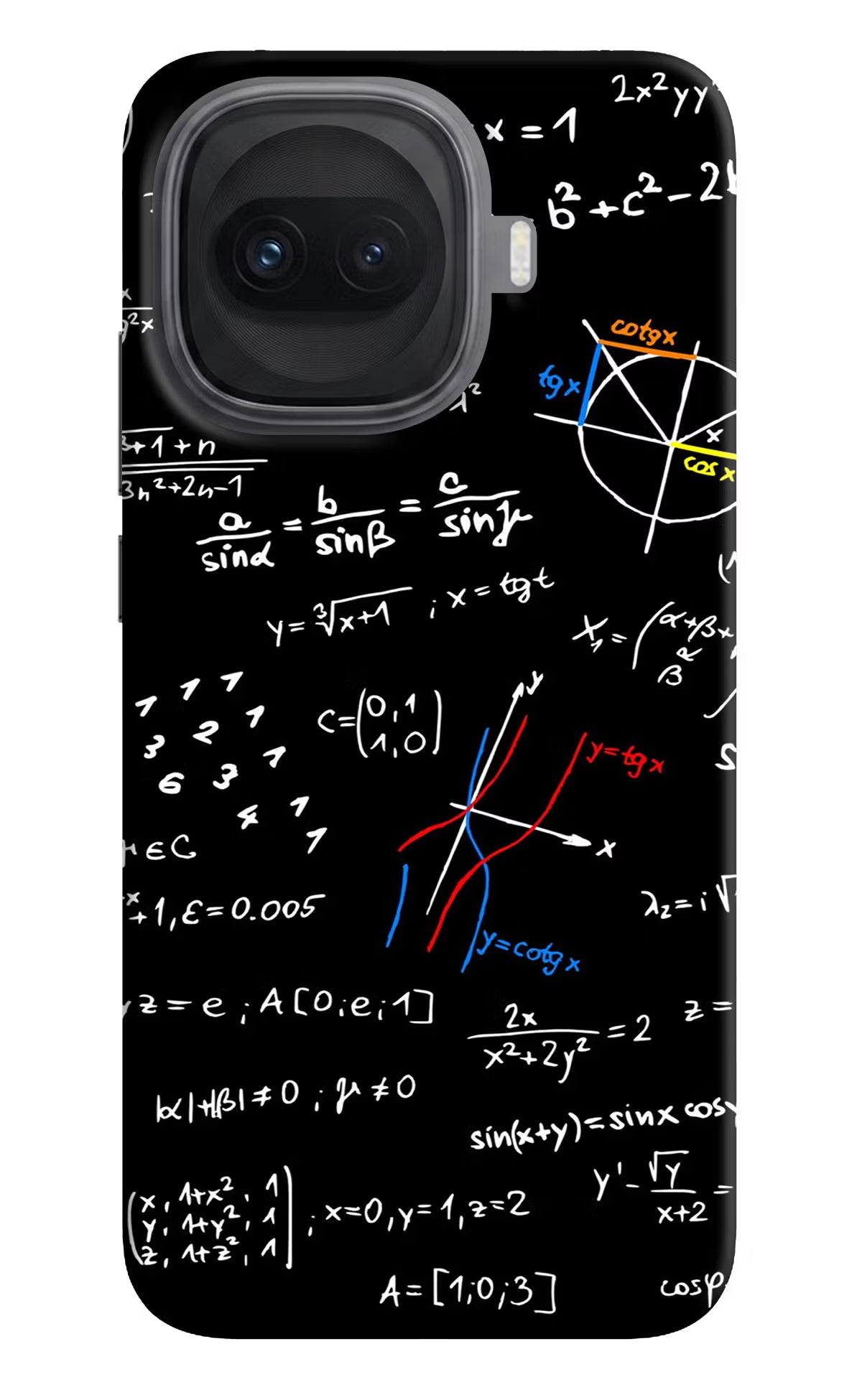 Mathematics Formula iQOO 15R 5G Hard Case Back Cover by Casekaro
