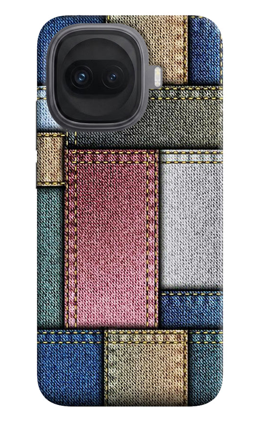 Multicolor Jeans iQOO 15R 5G Hard Case Back Cover by Casekaro