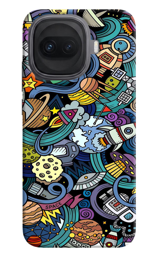 Space Abstract iQOO 15R 5G Hard Case Back Cover by Casekaro