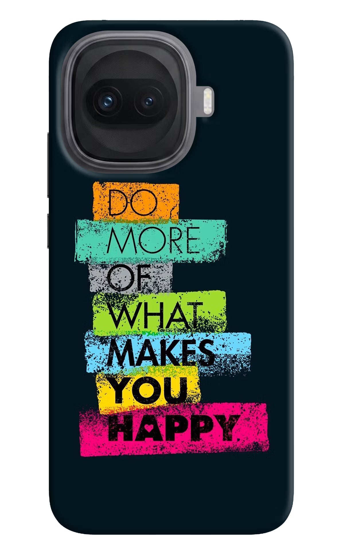 Do More Of What Makes You Happy iQOO 15R 5G Hard Case Back Cover by Casekaro