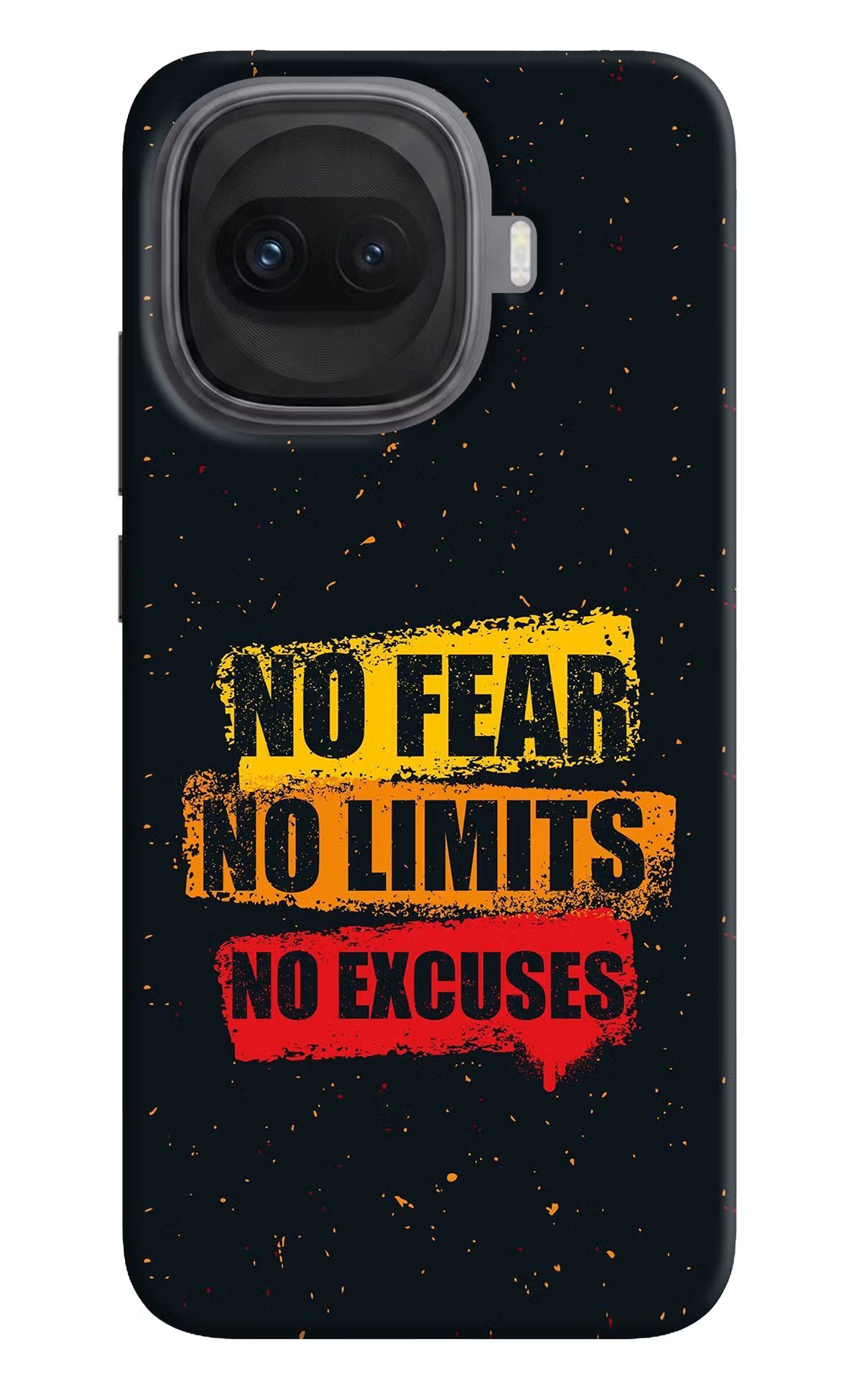 No Fear No Limits No Excuse iQOO 15R 5G Hard Case Back Cover by Casekaro