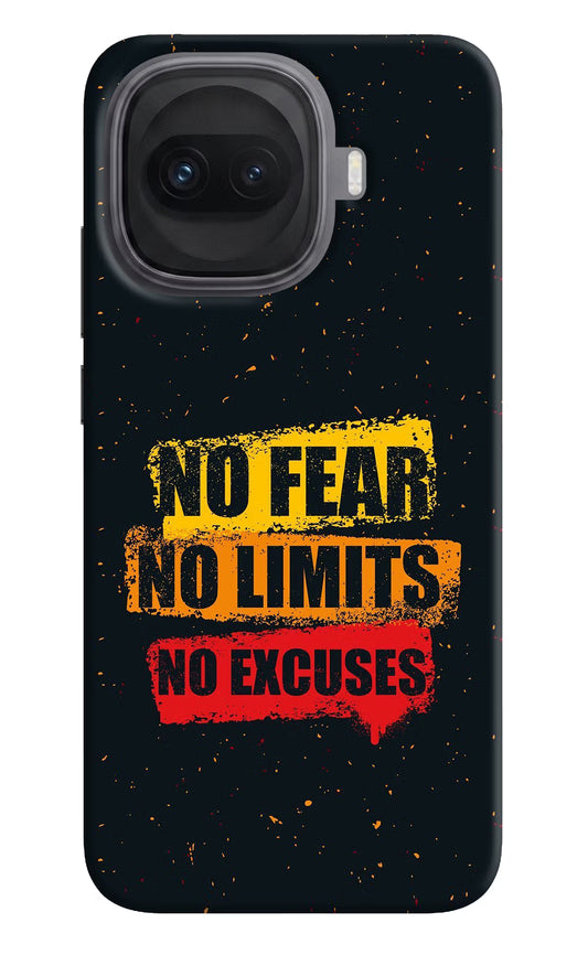 No Fear No Limits No Excuse iQOO 15R 5G Hard Case Back Cover by Casekaro
