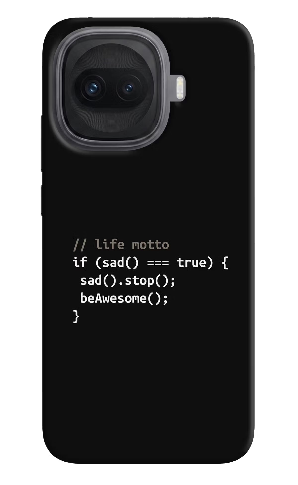 Life Motto Code iQOO 15R 5G Hard Case Back Cover by Casekaro