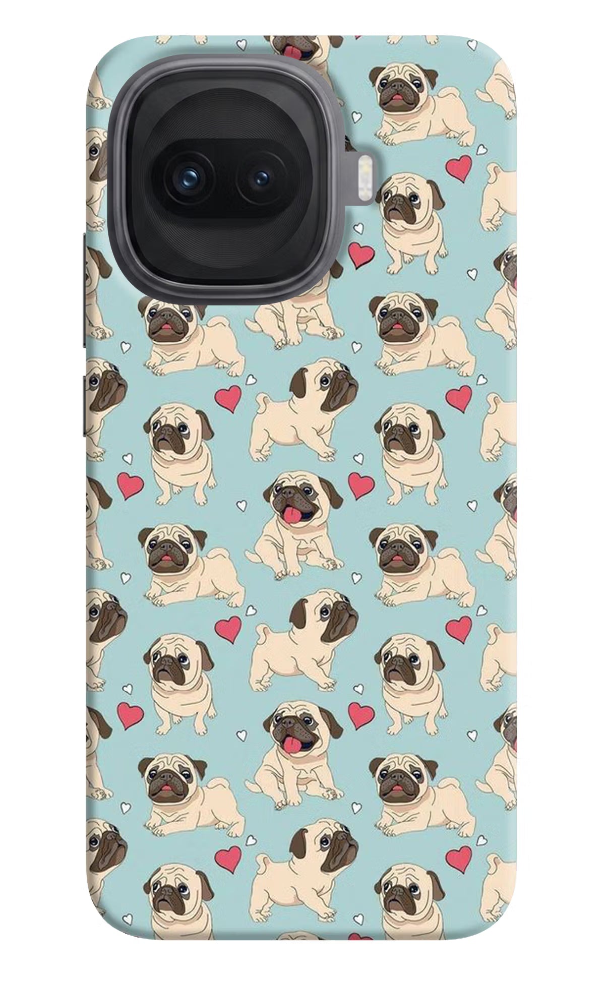 Pug Dog iQOO 15R 5G Hard Case Back Cover by Casekaro