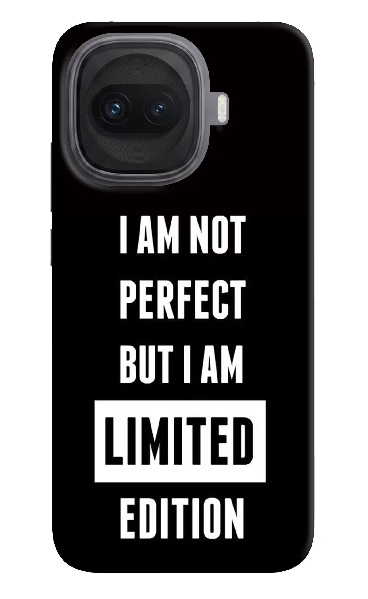 I Am Not Perfect But I Am Limited Edition iQOO 15R 5G Hard Case Back Cover by Casekaro
