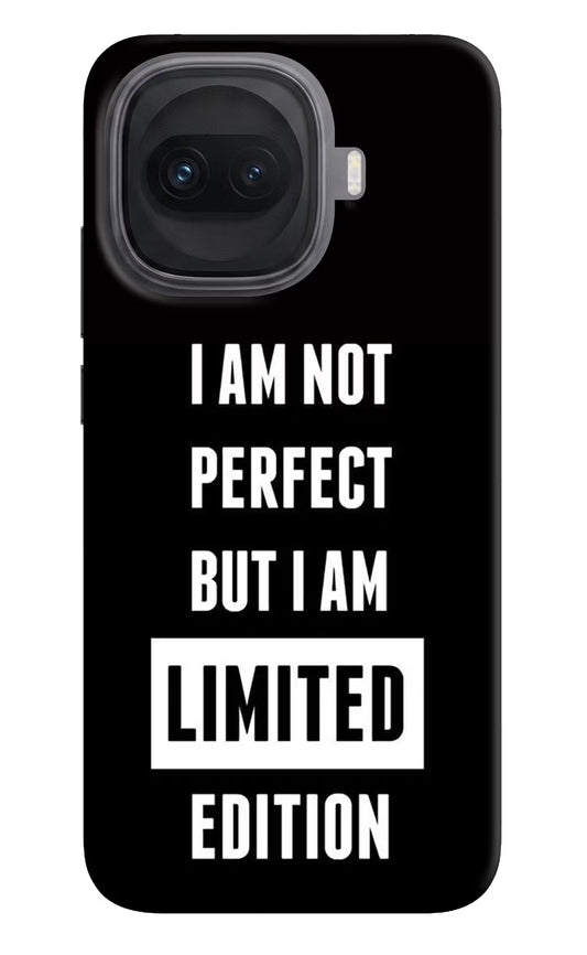 I Am Not Perfect But I Am Limited Edition iQOO 15R 5G Hard Case Back Cover by Casekaro