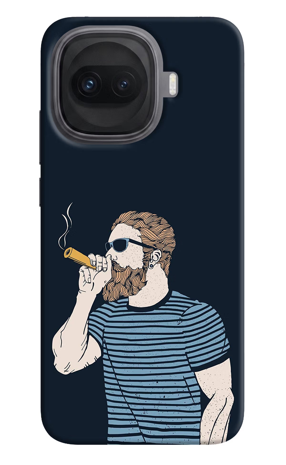 Smoking iQOO 15R 5G Hard Case Back Cover by Casekaro