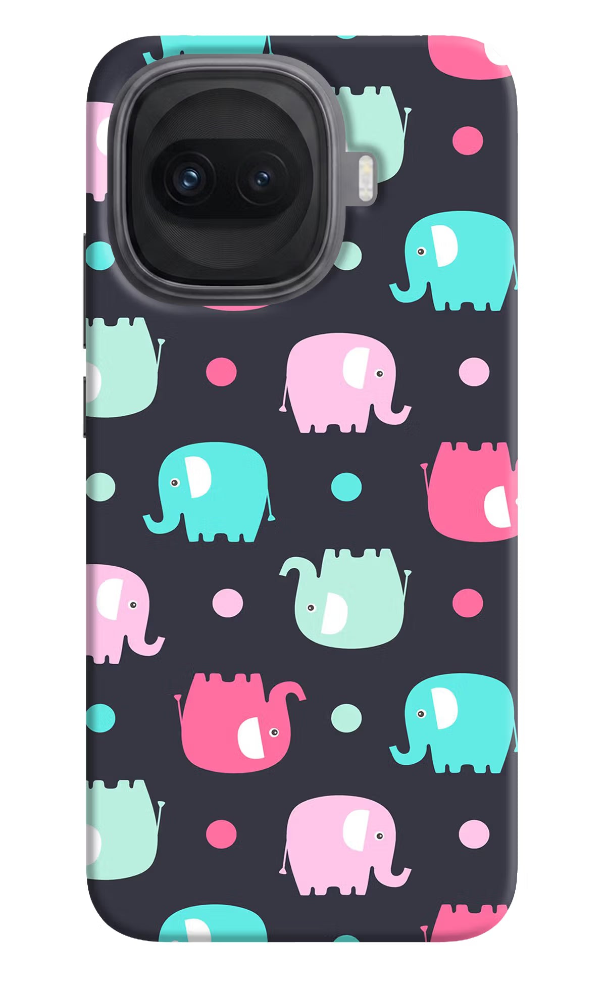 Elephants iQOO 15R 5G Hard Case Back Cover by Casekaro