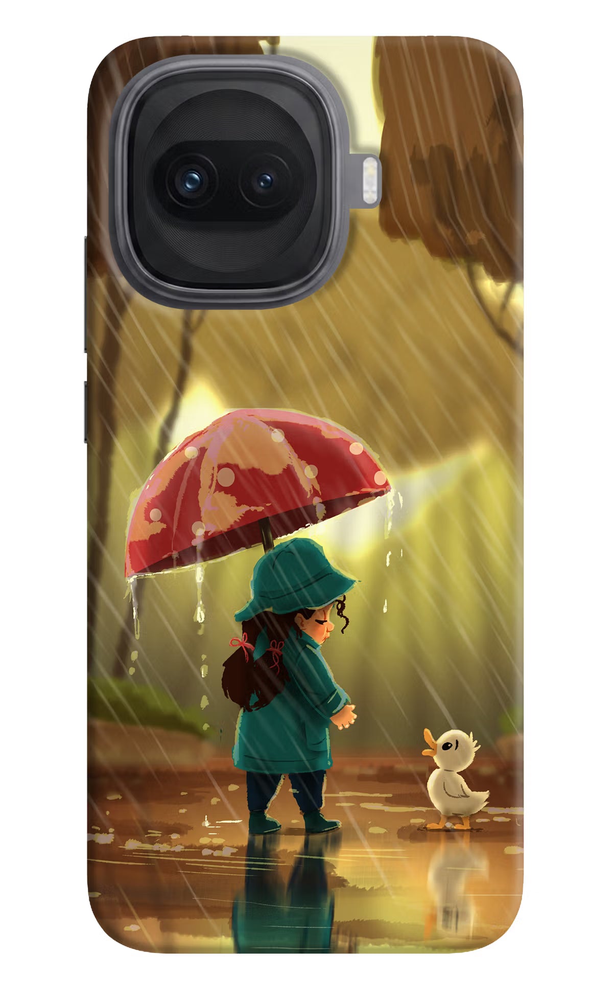 Rainy Day iQOO 15R 5G Hard Case Back Cover by Casekaro