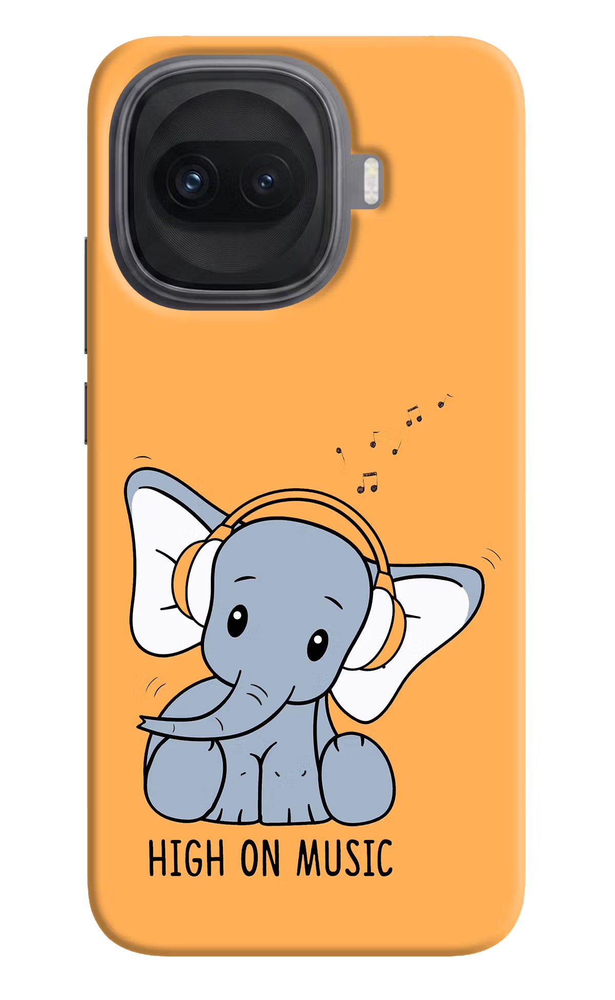 High On Music iQOO 15R 5G Hard Case Back Cover by Casekaro