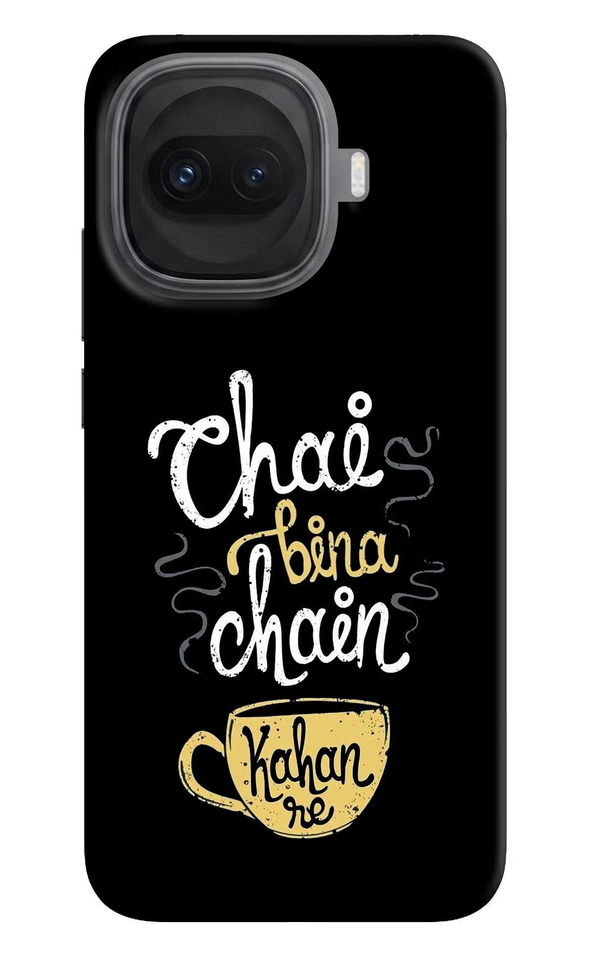 Chai Bina Chain Kaha Re iQOO 15R 5G Hard Case Back Cover by Casekaro