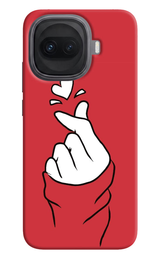 Korean Love Sign iQOO 15R 5G Hard Case Back Cover by Casekaro