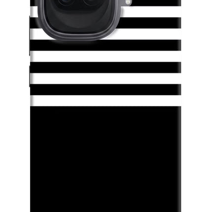 Black and White Print iQOO 15R 5G Hard Case Back Cover by Casekaro