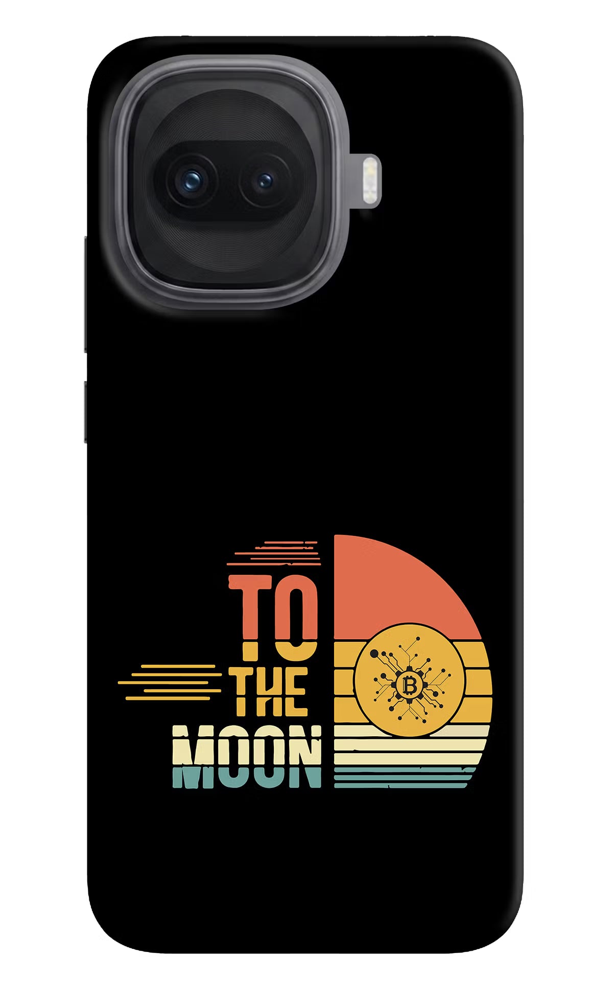 To the Moon iQOO 15R 5G Hard Case Back Cover by Casekaro