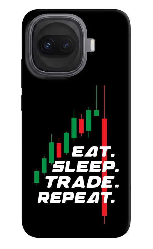 Eat Sleep Trade Repeat iQOO 15R 5G Hard Case Back Cover by Casekaro