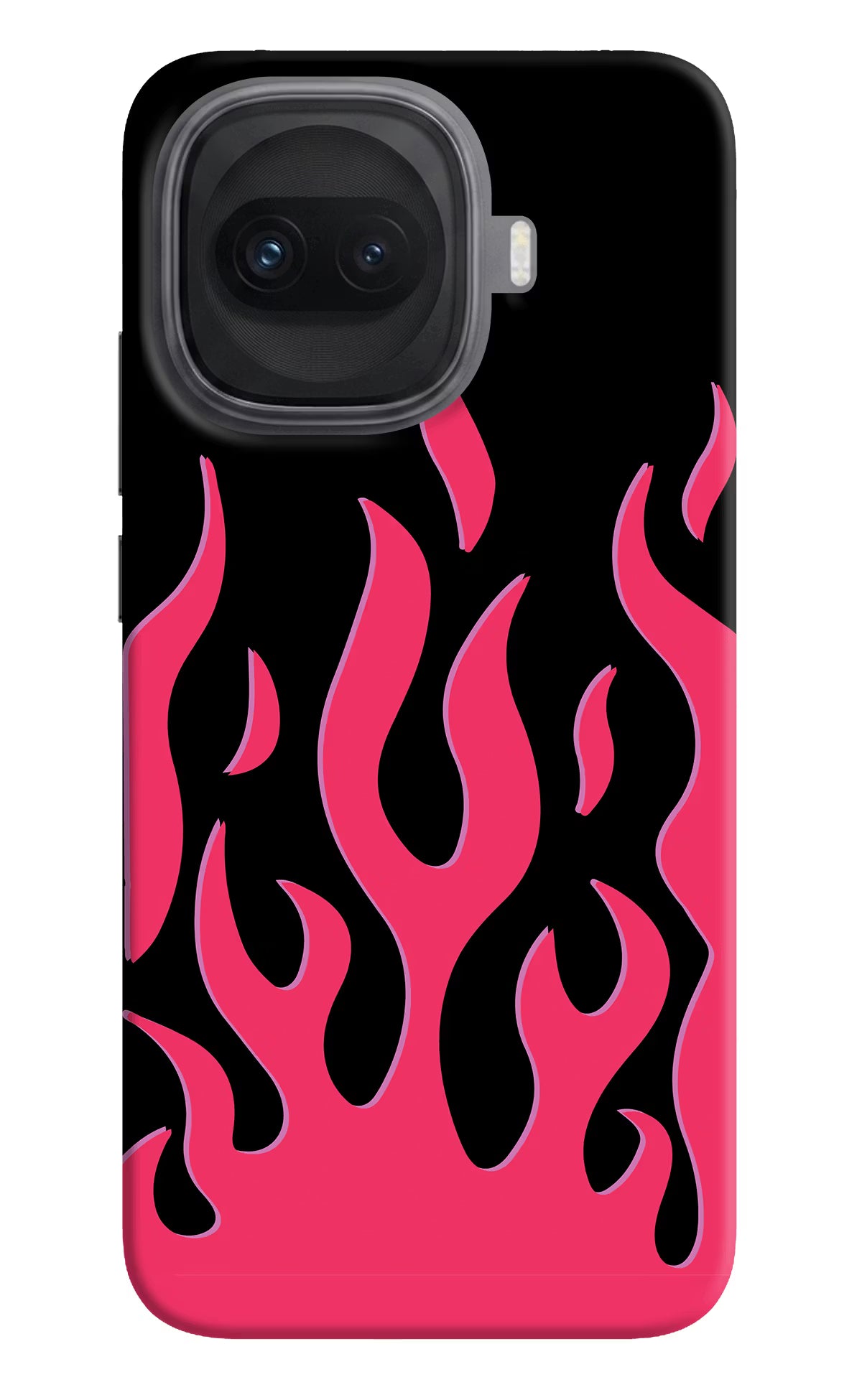 Fire Flames iQOO 15R 5G Hard Case Back Cover by Casekaro
