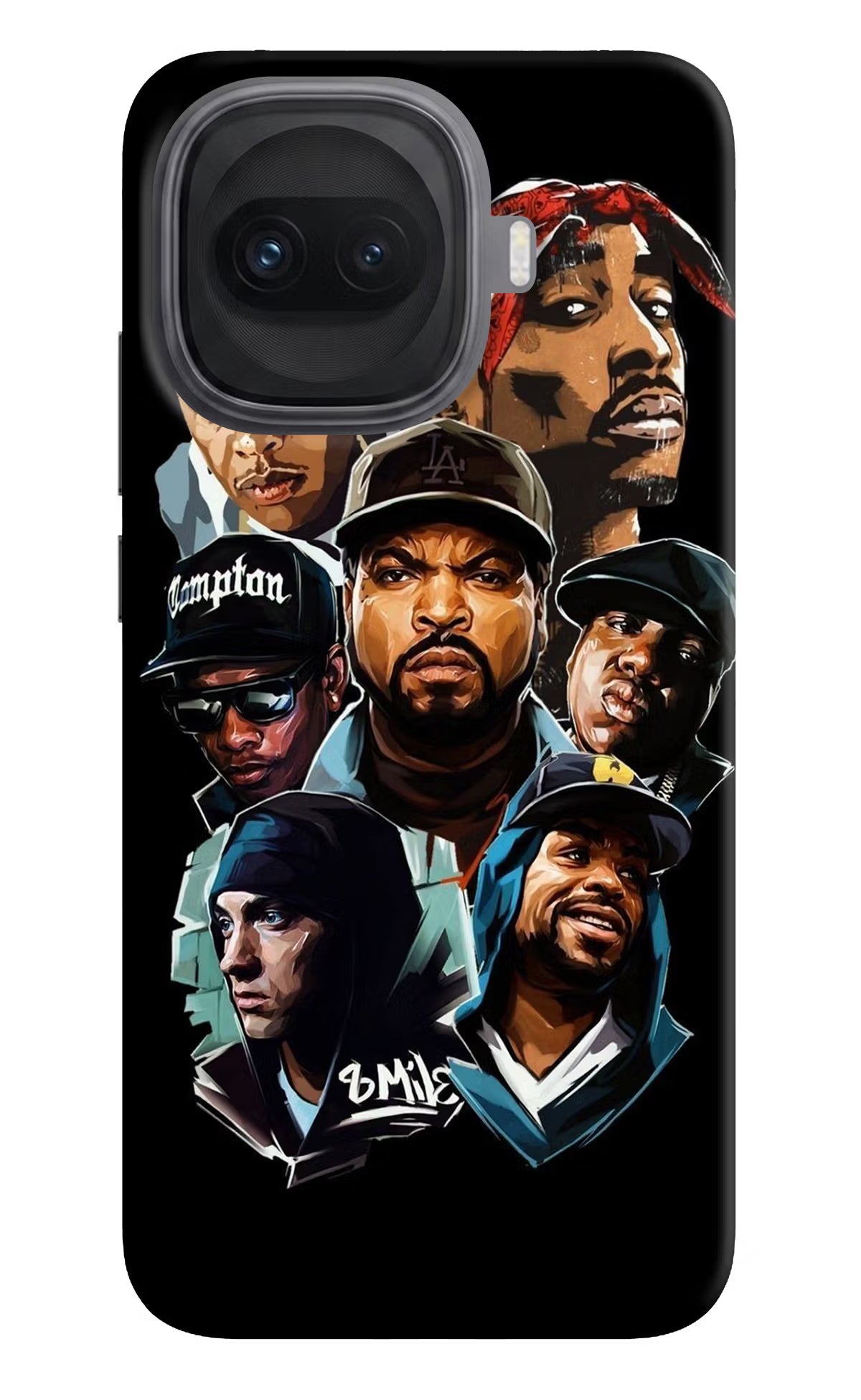 Rappers iQOO 15R 5G Hard Case Back Cover by Casekaro