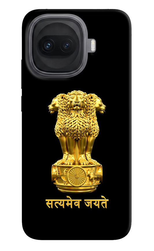 Satyamev Jayate Golden iQOO 15R 5G Hard Case Back Cover by Casekaro