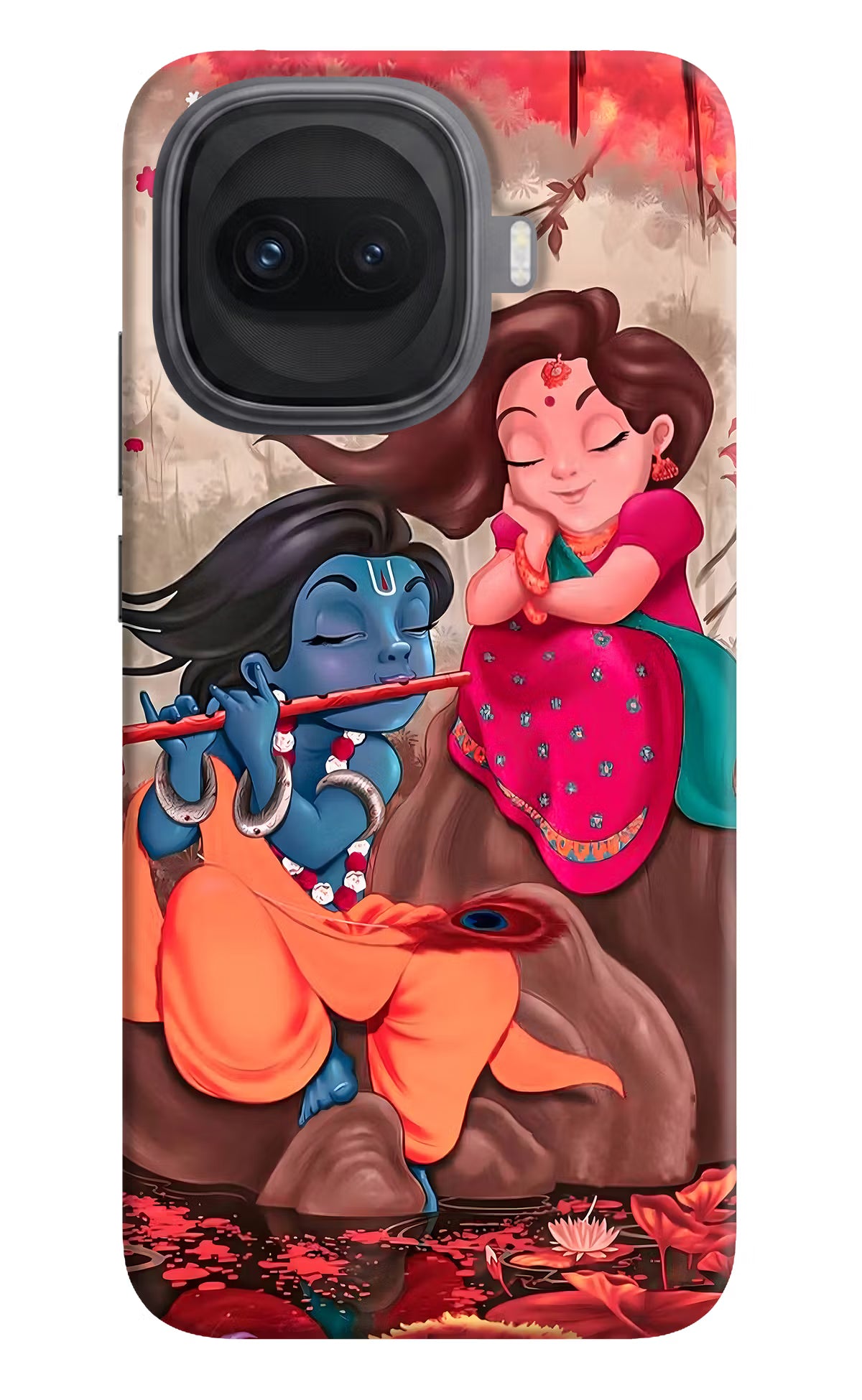 Radhe Krishna iQOO 15R 5G Hard Case Back Cover by Casekaro