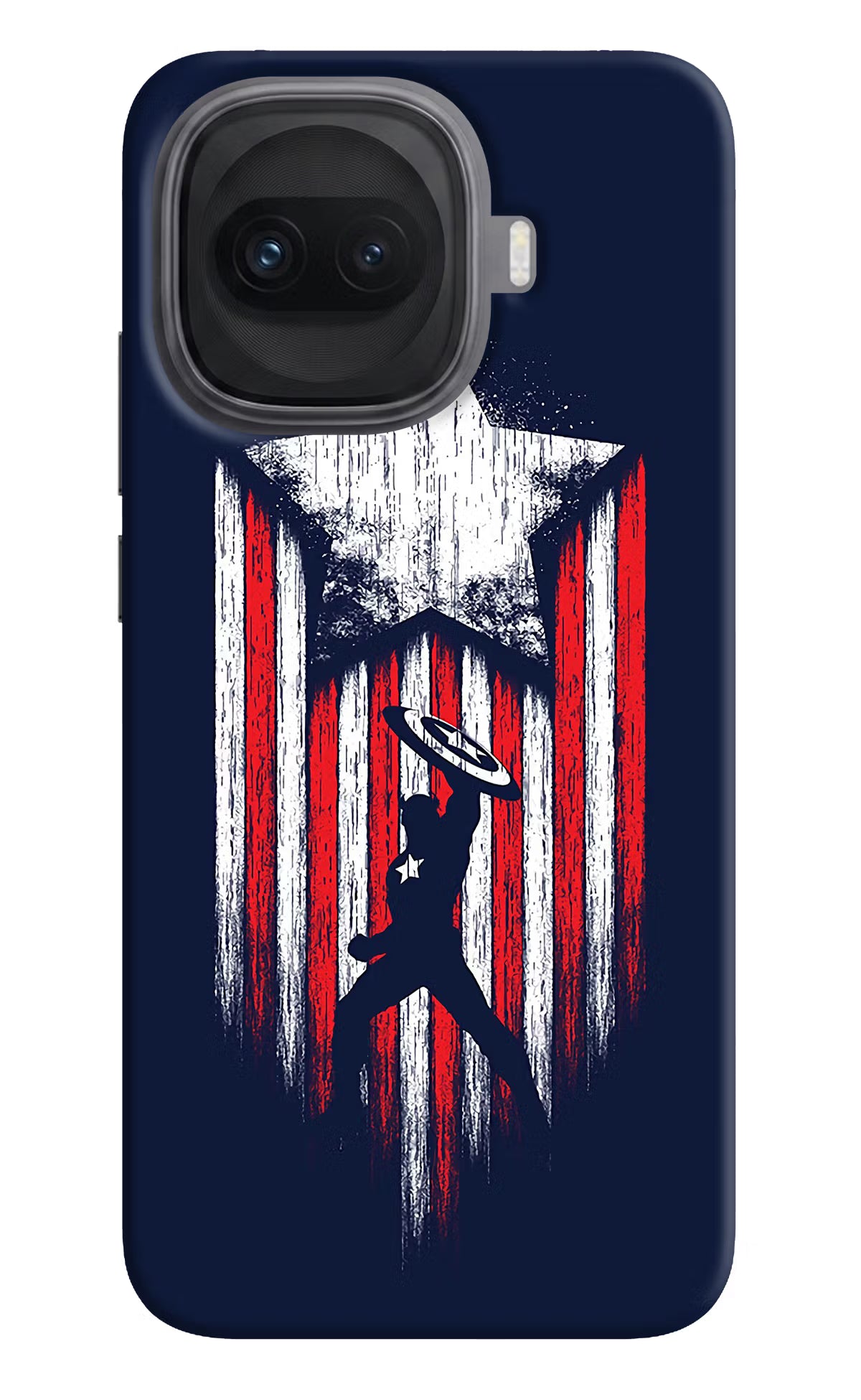 Captain America Marvel Art iQOO 15R 5G Hard Case Back Cover by Casekaro