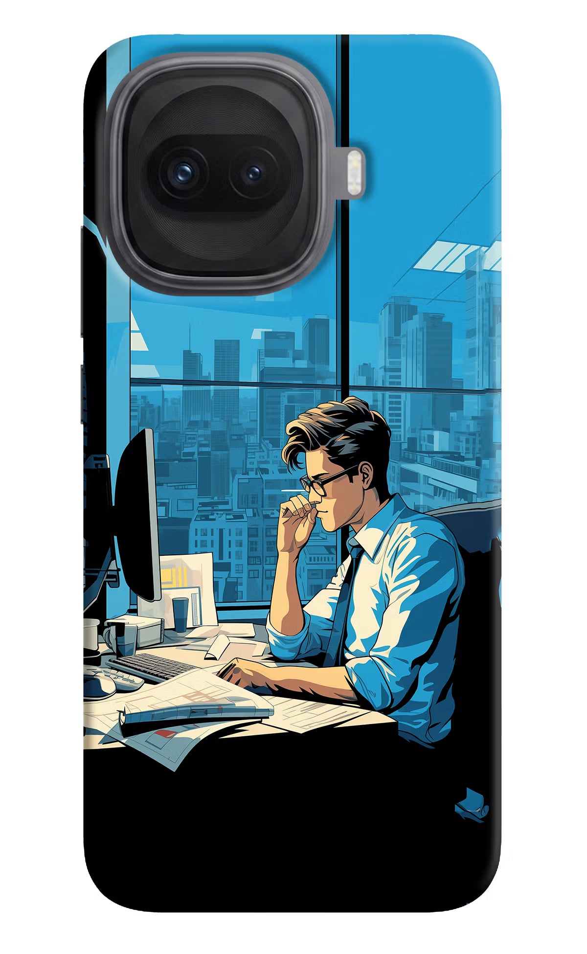 Focused Hustler (AI Generated) iQOO 15R 5G Hard Case Back Cover by Casekaro