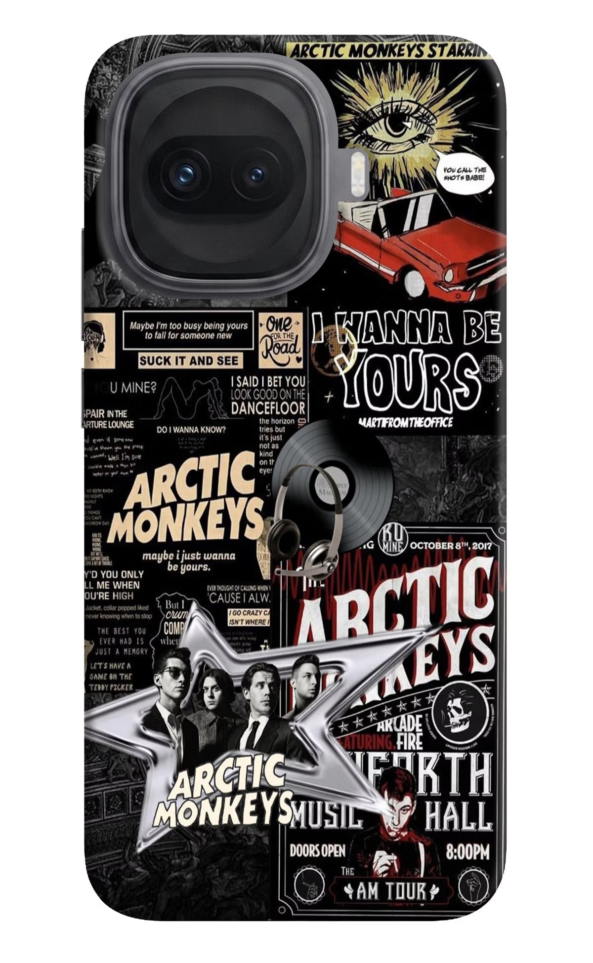 Arctic Monkeys iQOO 15R 5G Hard Case Back Cover by Casekaro