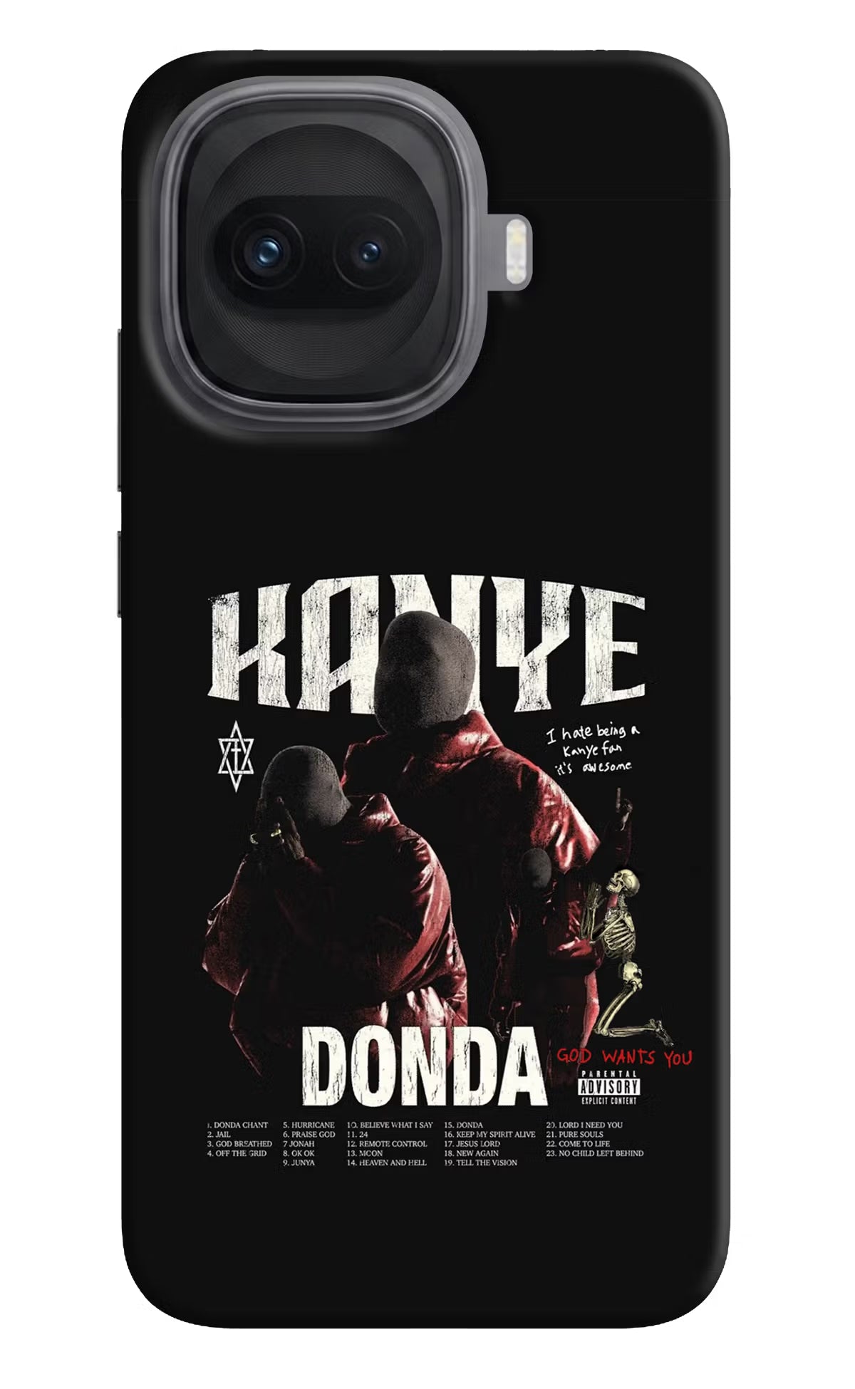 Donda Kanye West iQOO 15R 5G Hard Case Back Cover by Casekaro