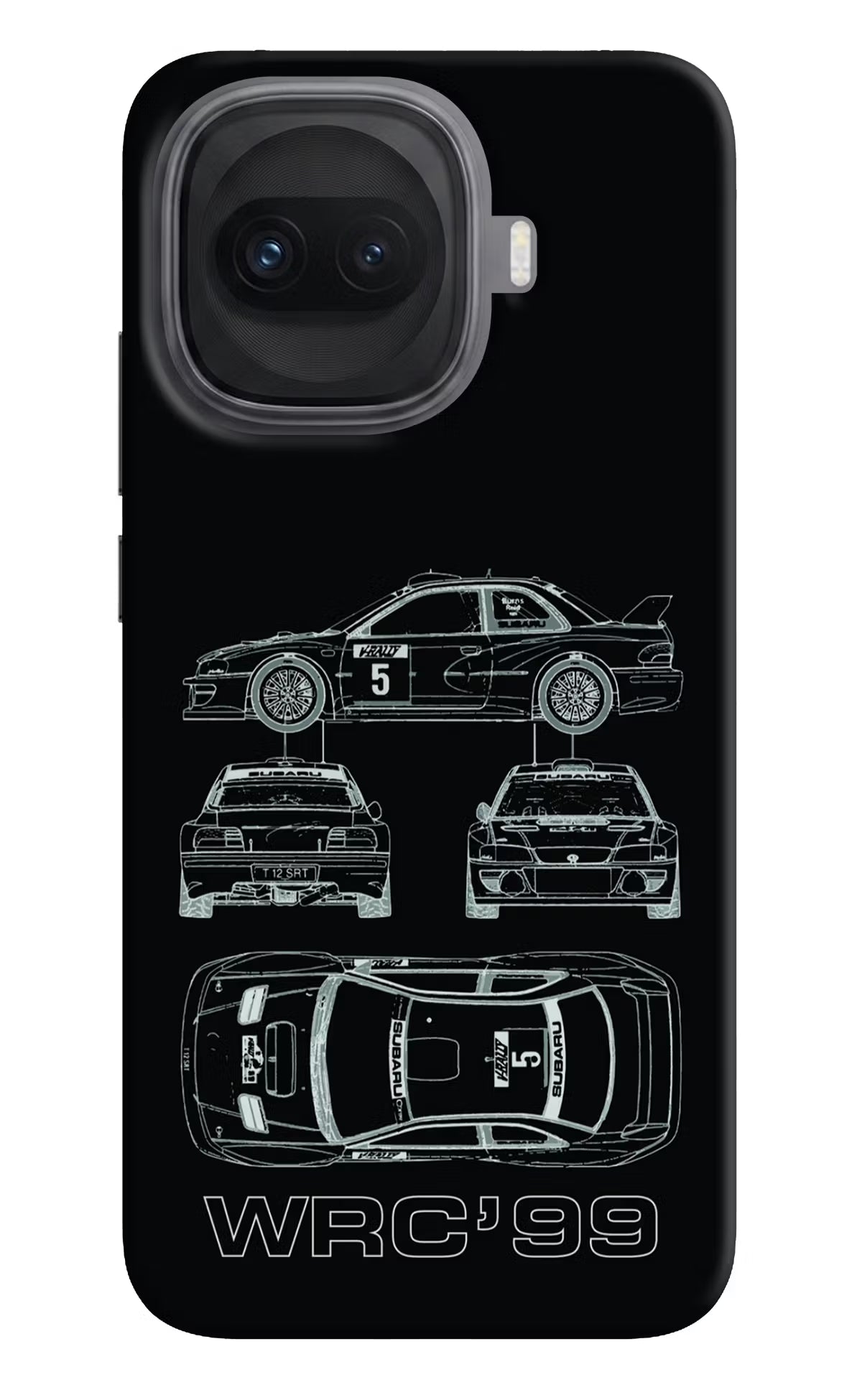 WRC'99 iQOO 15R 5G Hard Case Back Cover by Casekaro