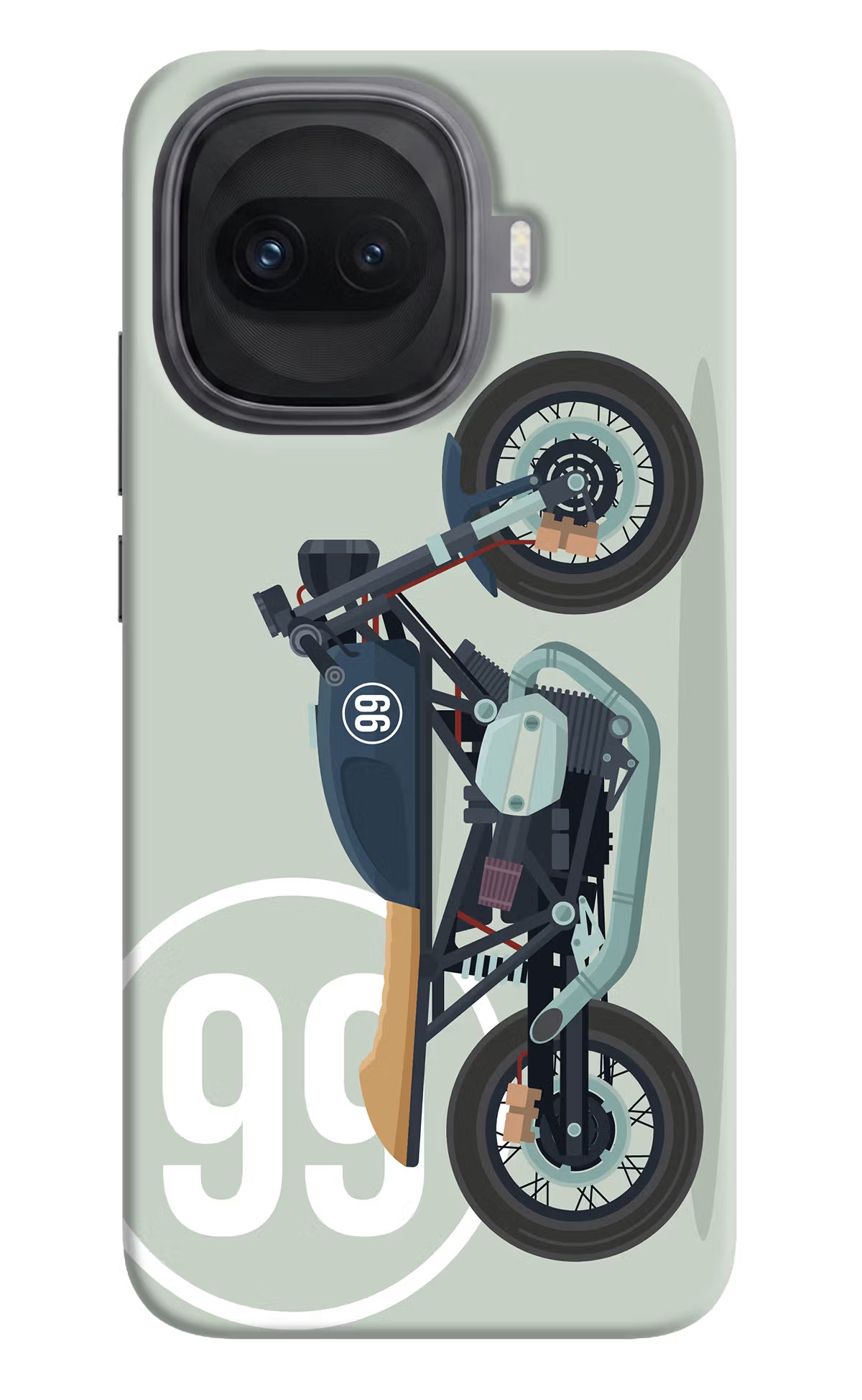 Classic Cafe Racer 99 iQOO 15R 5G Hard Case Back Cover by Casekaro