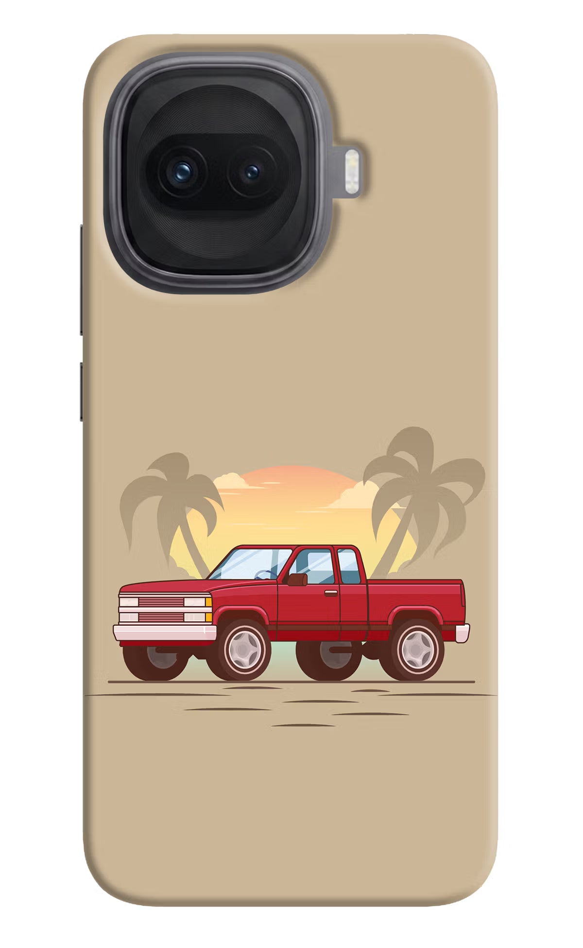 Desert Classic Drive iQOO 15R 5G Hard Case Back Cover by Casekaro