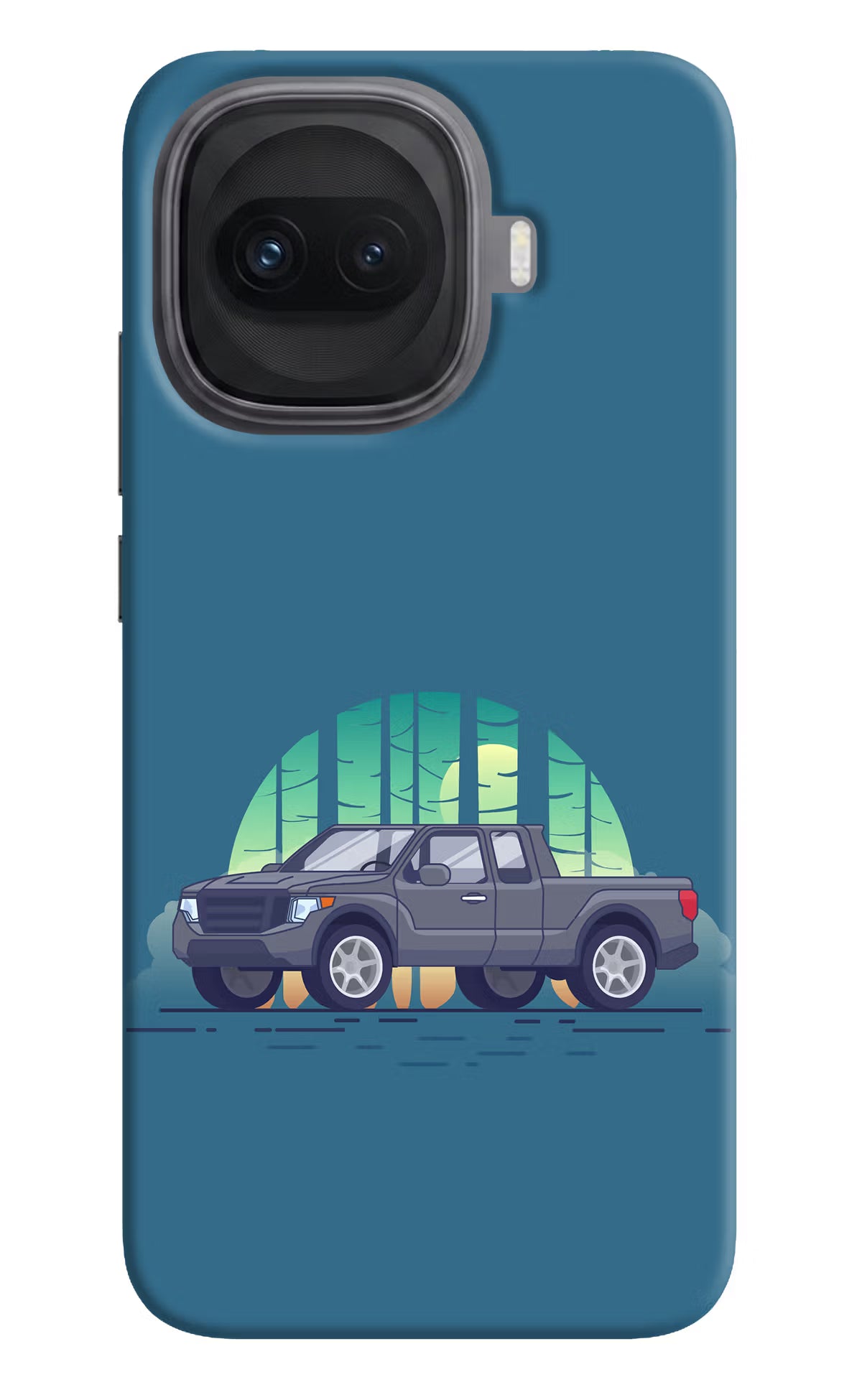 Retro Garage Vibe iQOO 15R 5G Hard Case Back Cover by Casekaro