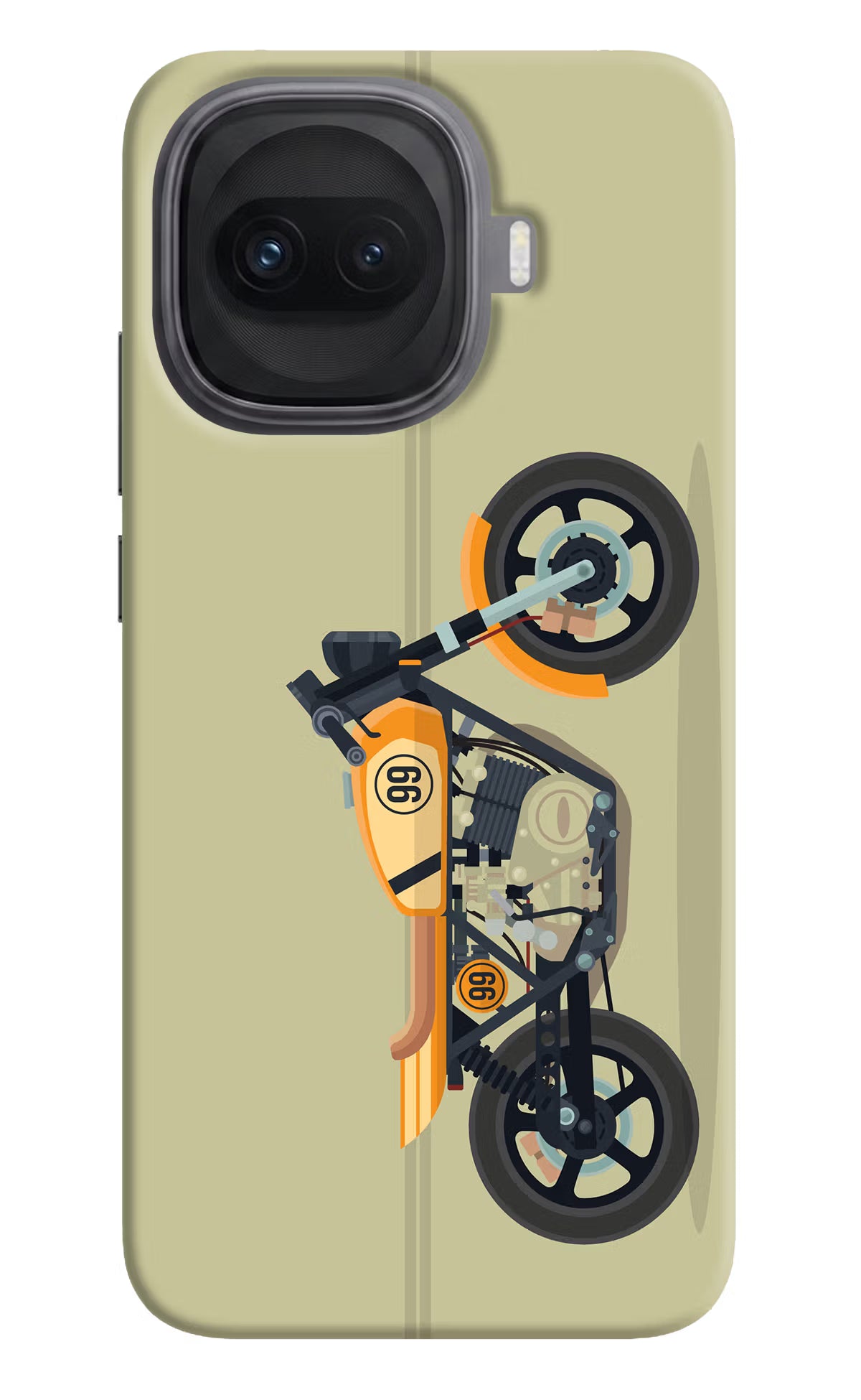 Vertical Speedster iQOO 15R 5G Hard Case Back Cover by Casekaro