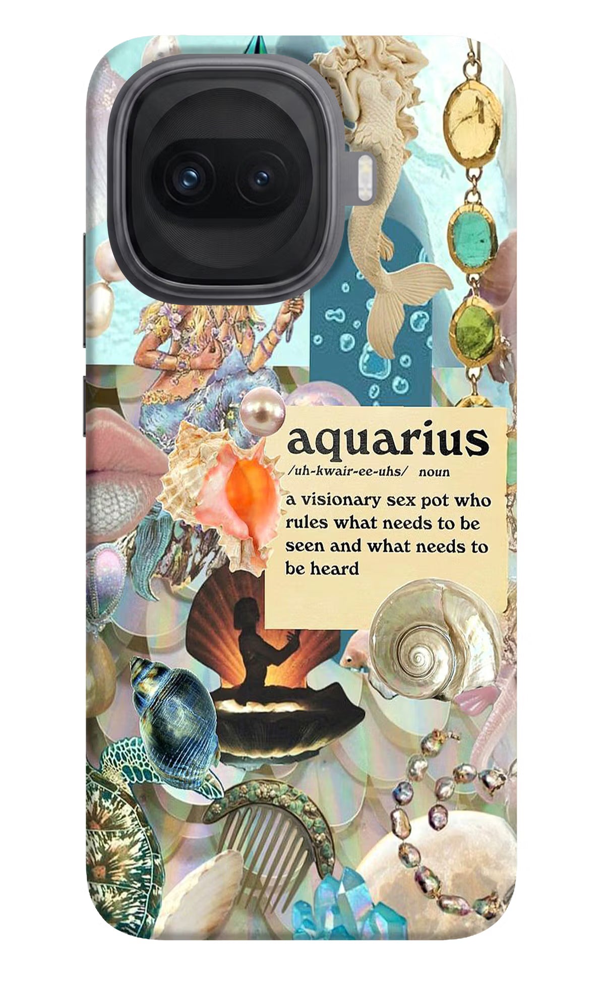 Aquarius Zodiac iQOO 15R 5G Hard Case Back Cover by Casekaro