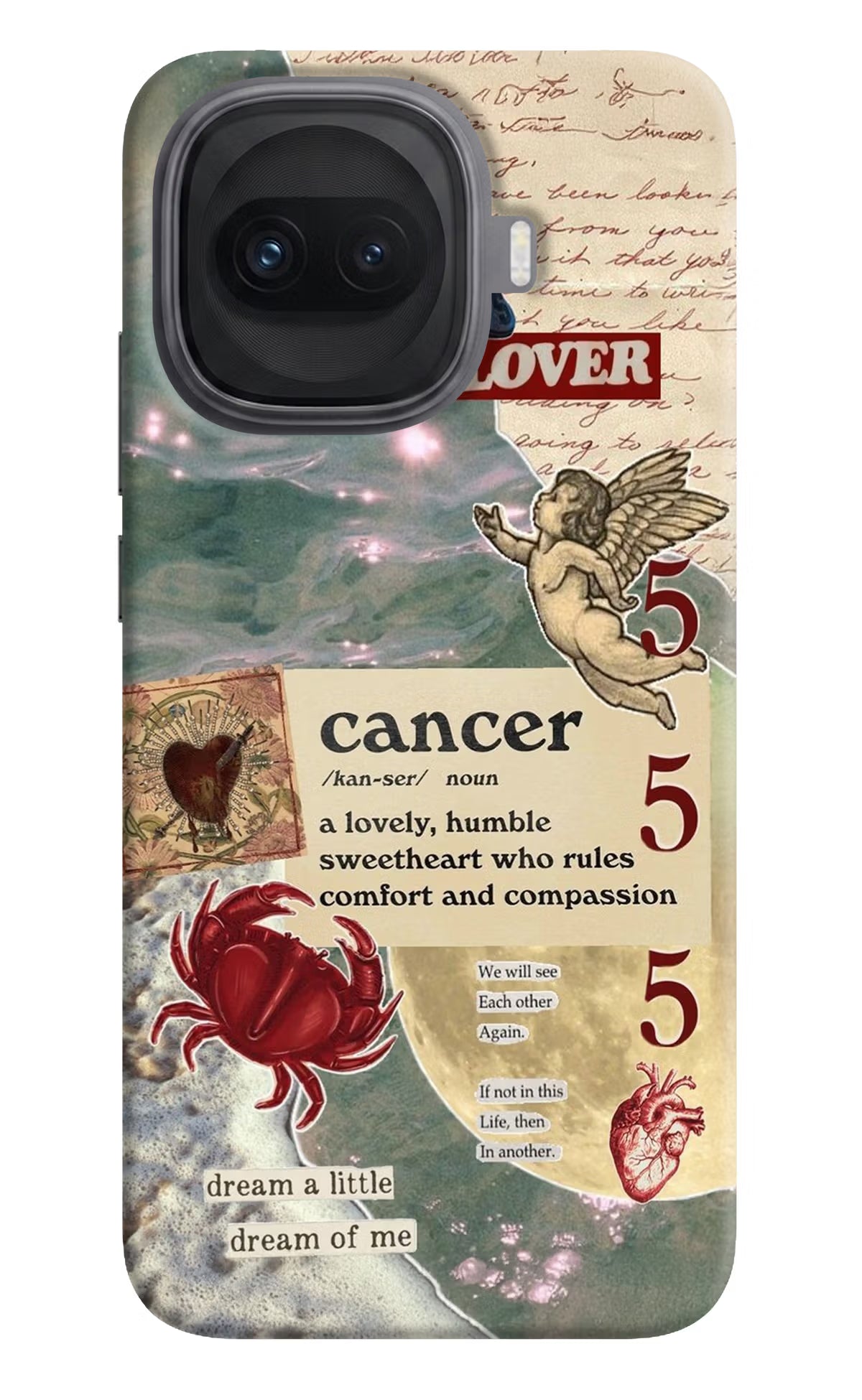 Cancer Zodiac iQOO 15R 5G Hard Case Back Cover by Casekaro