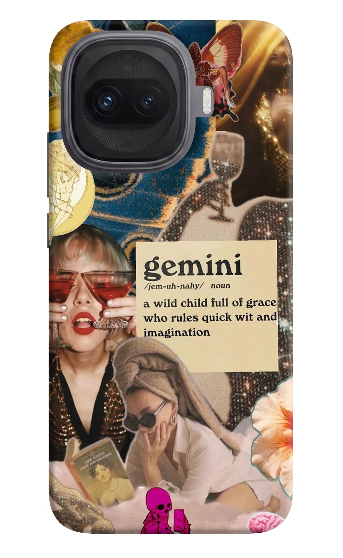 Gemini Zodiac iQOO 15R 5G Hard Case Back Cover by Casekaro
