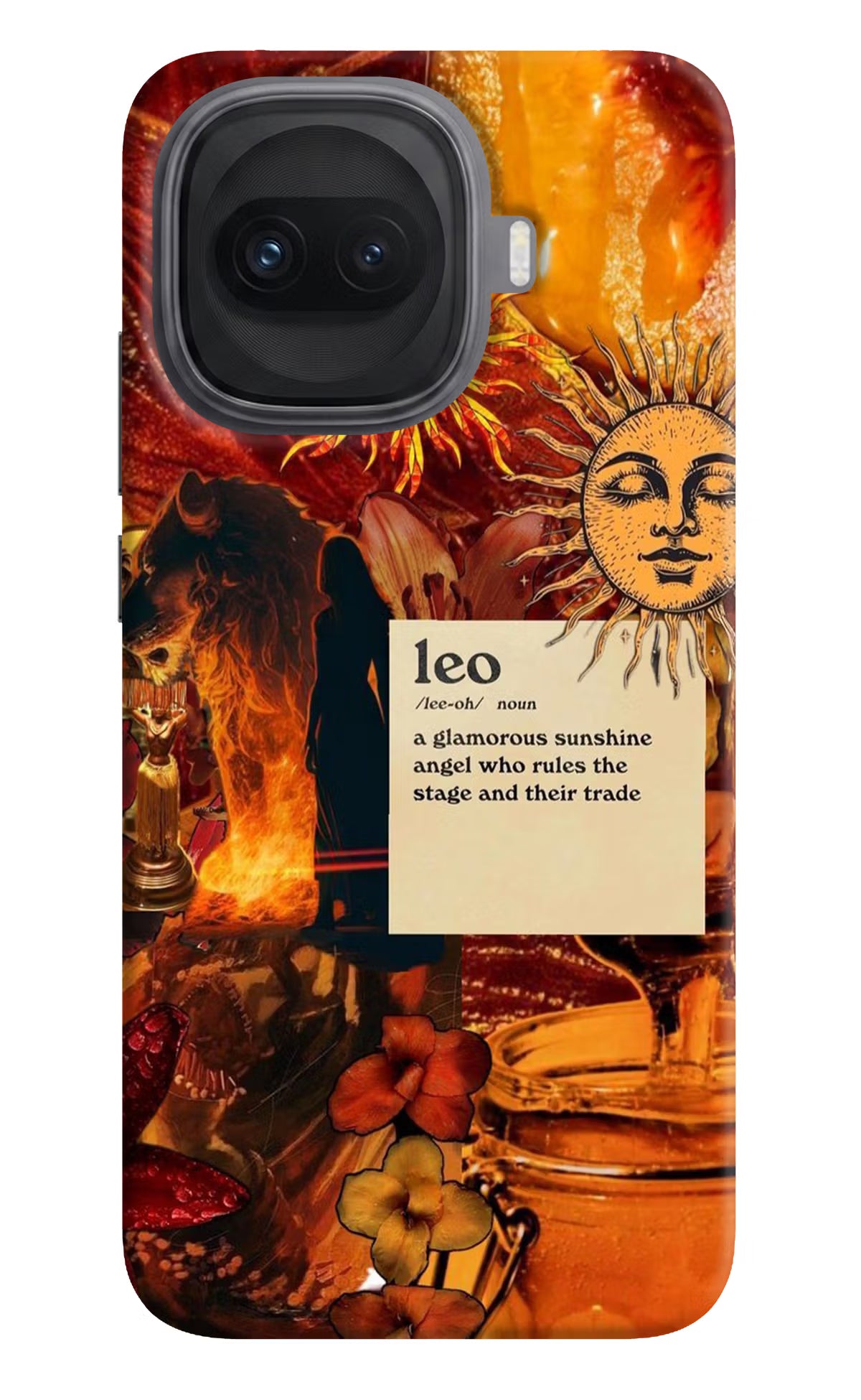 Leo Zodiac iQOO 15R 5G Hard Case Back Cover by Casekaro