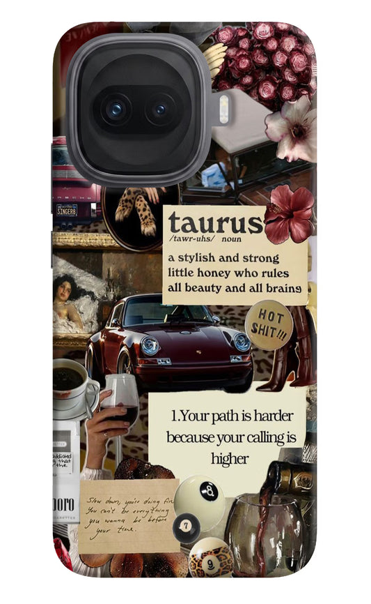Taurus Zodiac iQOO 15R 5G Hard Case Back Cover by Casekaro