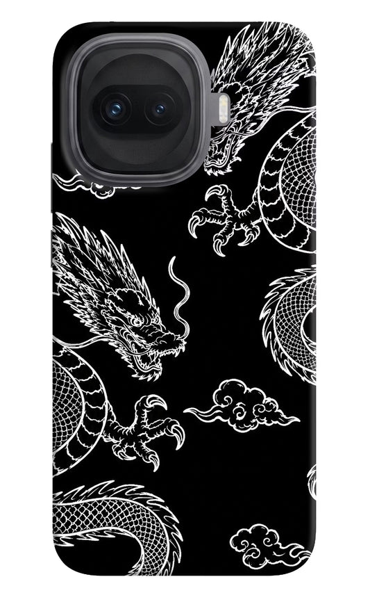 Twin Dragons iQOO 15R 5G Hard Case Back Cover by Casekaro