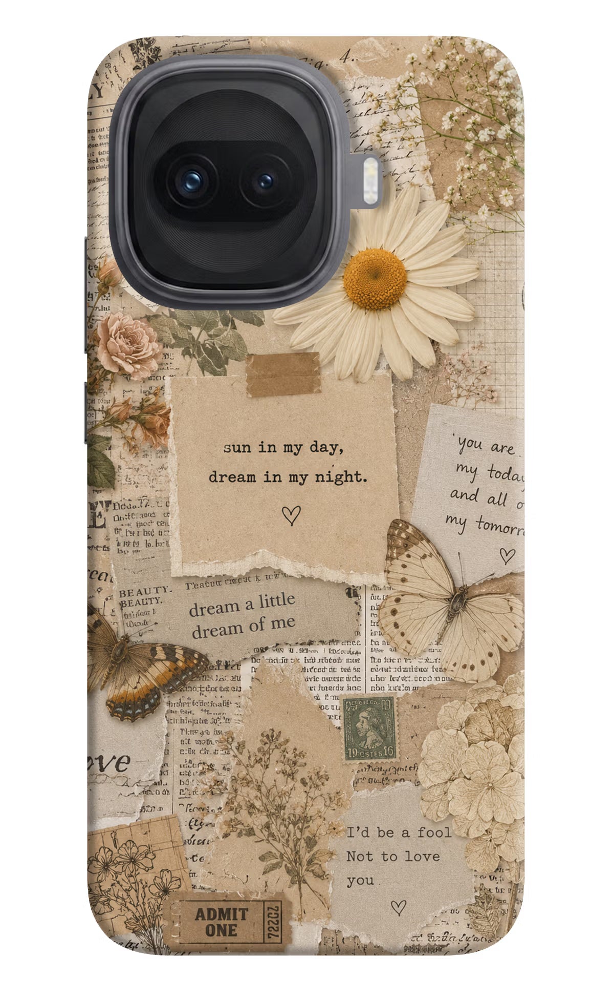 Vintage case iQOO 15R 5G Back Cover
