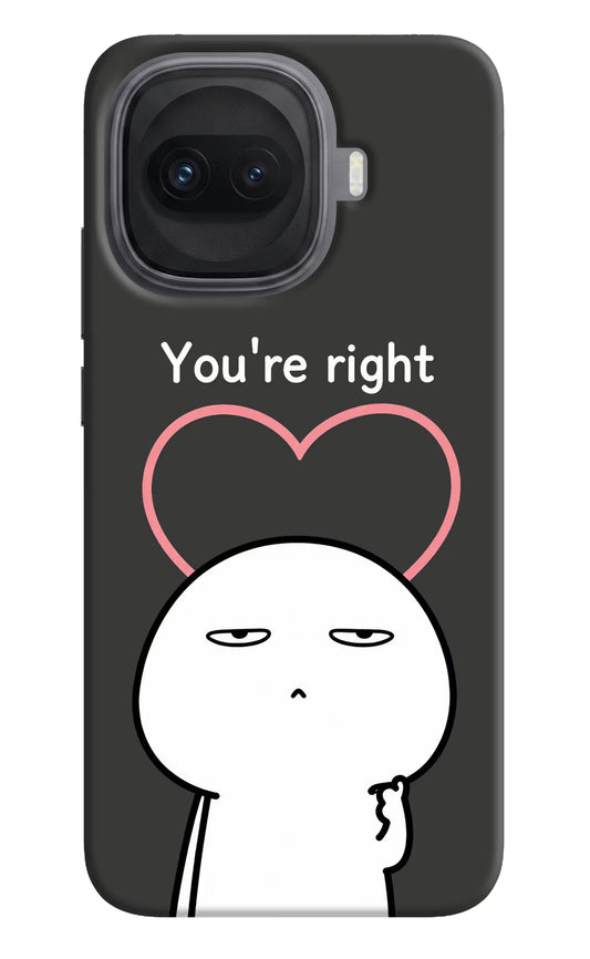 You're Right iQOO 15R 5G Hard Case Back Cover by Casekaro
