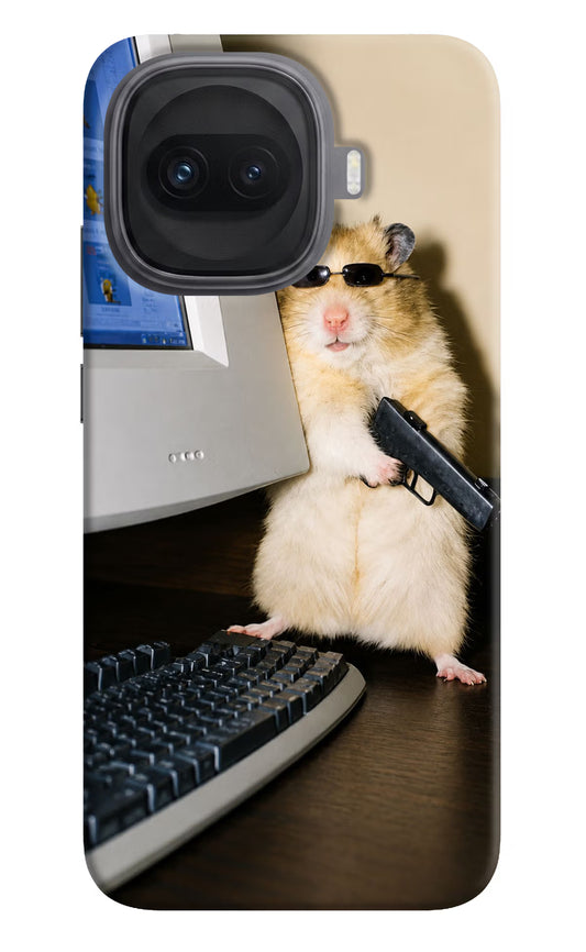 Hacker Hamster iQOO 15R 5G Hard Case Back Cover by Casekaro
