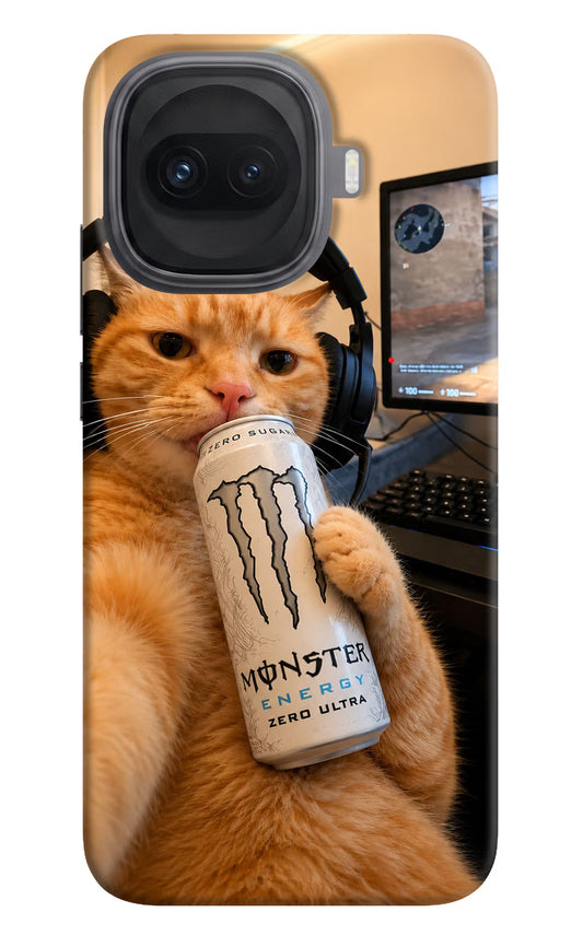 Gamer Cat Energy iQOO 15R 5G Hard Case Back Cover by Casekaro