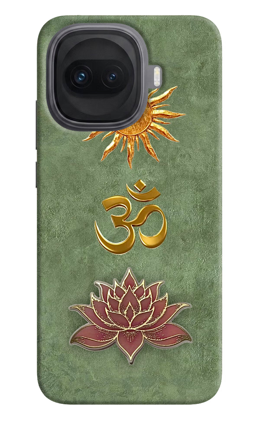 Om & Lotus iQOO 15R 5G Back Cover, Hard case