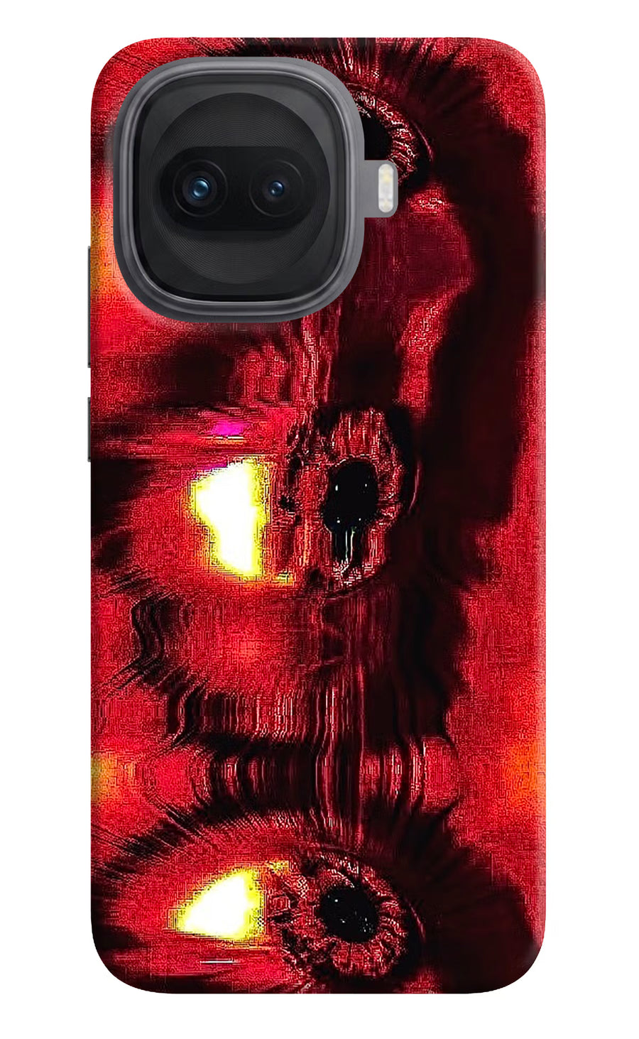 Fire Eye iQOO 15R 5G Back Cover, Hard case