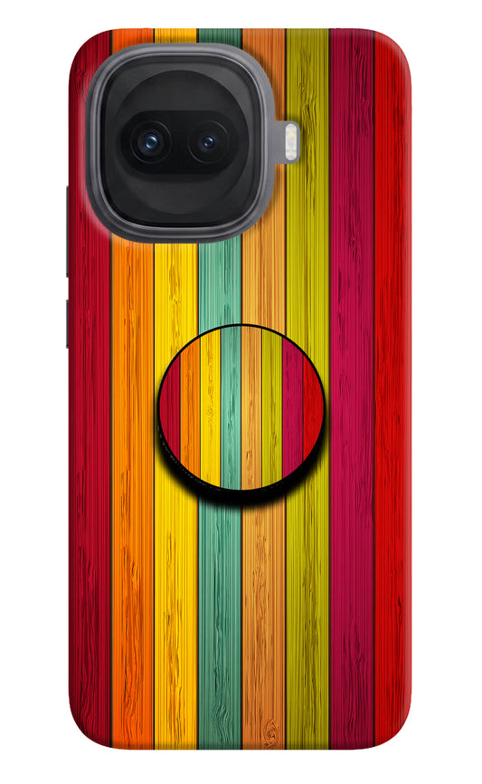 Multicolor Wooden iQOO 15R 5G Pop Case by Casekaro