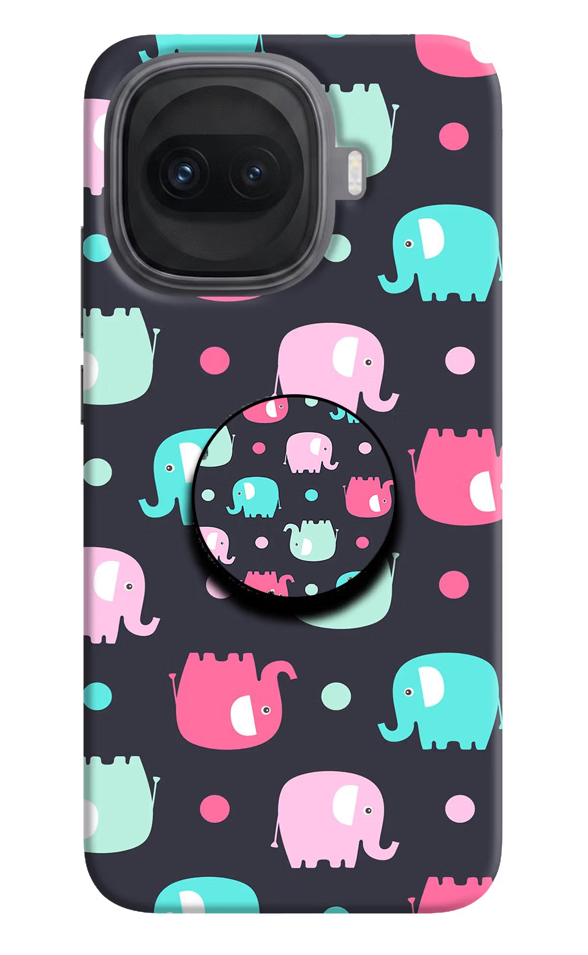 Baby Elephants iQOO 15R 5G Pop Case by Casekaro