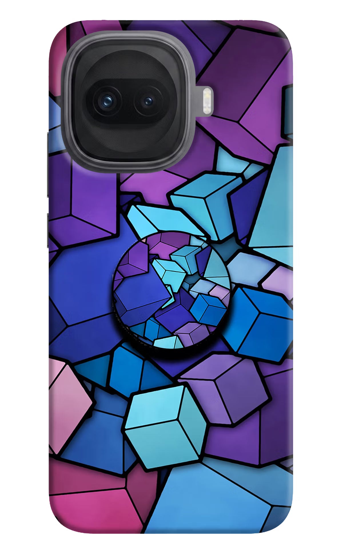 Cubic Abstract iQOO 15R 5G Pop Case by Casekaro